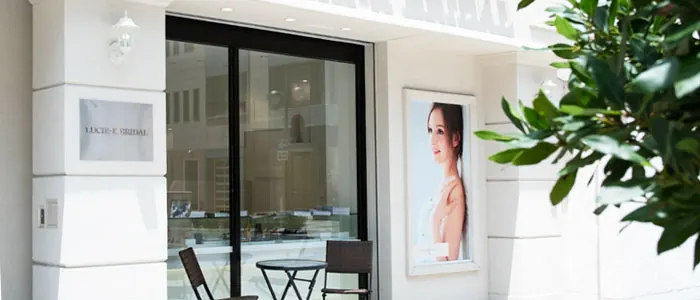 ルシルK ブライダル 浜松店の店内・外観
